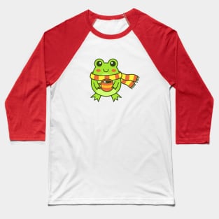 Fall Froggy Baseball T-Shirt